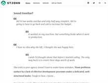 Tablet Screenshot of garrettstjohn.com